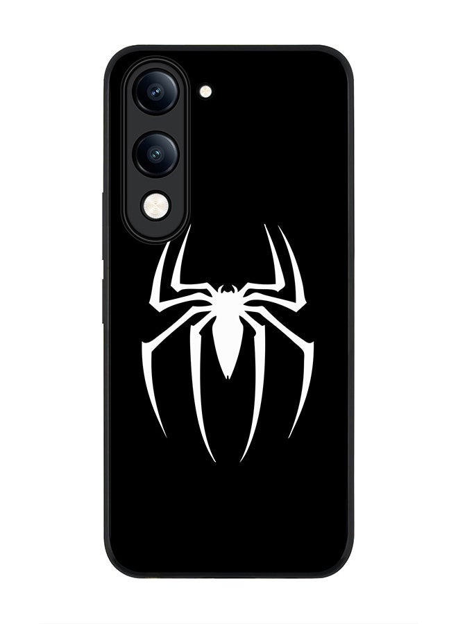 For vivo Y04 / Y29t 5G Case,Slim fit Camera Protection, Shockproof Thin Phone cover  - Spidermark (Black)